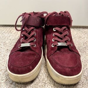 Kurt Geiger Burgundy Sneakers